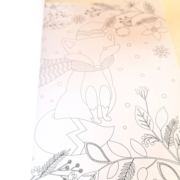 New Adult Christmas Coloring Book - Picture 4 of 5